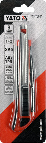 UTILITY KNIFE 9MM (YT-75001)