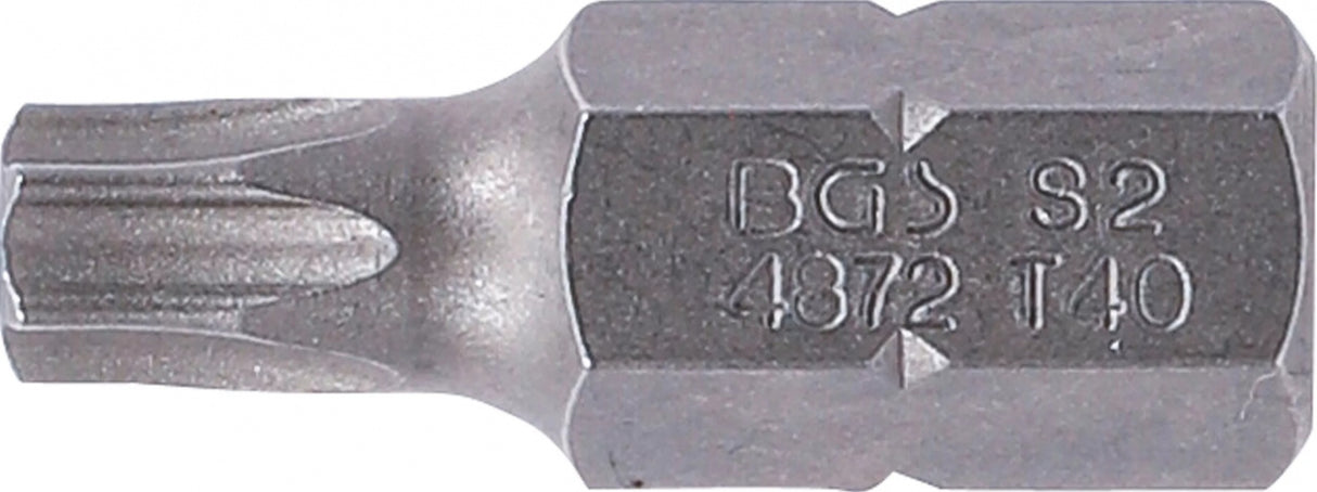 BIT | LENGTH 30 MM | 10 MM (3/8") DRIVE | T-STAR (FOR TORX) T40 (4872)