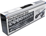 SOCKET SET | 20 MM (3/4") DRIVE | 19-50 MM | 20 PCS. (15113)