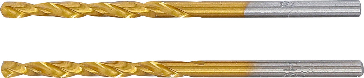 TWIST DRILL | HSS-G | TITANIUM-NITRATED | 3.0 MM | 2 PCS. (2040-3)