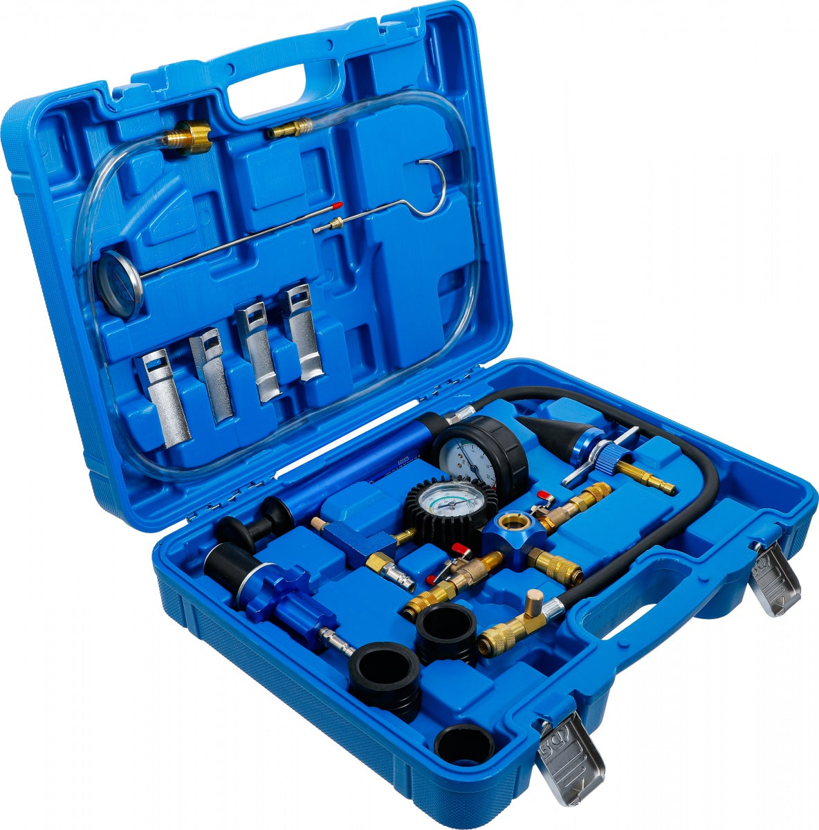 RADIATOR SYSTEM PRESSURE TEST AND FILLING TOOL SET | 13 PCS. (74405)
