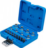 BIT AND SOCKET SET | E-TYPE / T-STAR (FOR TORX) | 17 PCS. (5023)