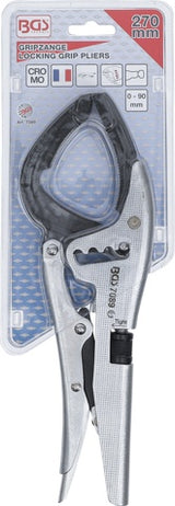 LOCKING GRIP PLIERS | 4-WAY ADJUSTABLE | EXTRA LARGE CLAMPING RANGE | FRENCH TYPE | 300 MM (7089)