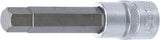 BIT SOCKET | LENGTH 100 MM | 12.5 MM (1/2") DRIVE | INTERNAL HEXAGON 13 MM (4267)