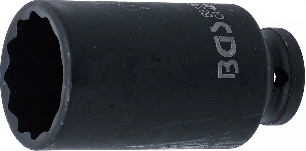 IMPACT SOCKET, 12-POINT, DEEP | 12.5 MM (1/2") DRIVE | 32 MM (5338)