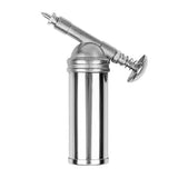 MINI GREASE GUN WITH NEEDLE NOZZLE | STAINLESS STEEL | 85 CM³ (GG3MA)
