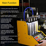 FUEL INJECTION TESTER AND INJECTOR CLEANING DEVICE (FTC105)