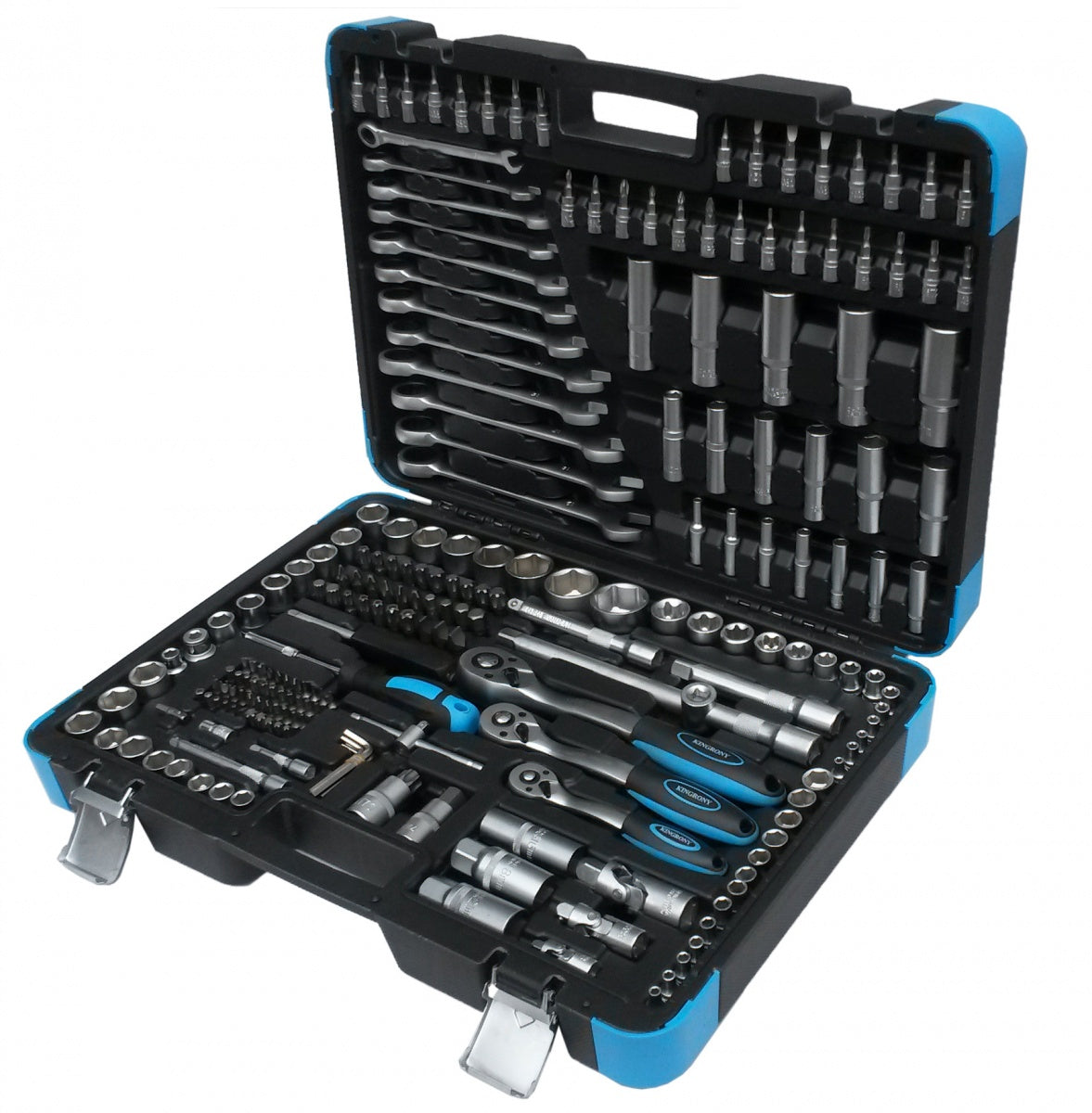 TOOL SET | RATCHETING WRENCHES | 6.3 MM (1/4") / 10 MM (3/8") / 12.5 MM (1/2") | 216 PCS. (KR121216R)