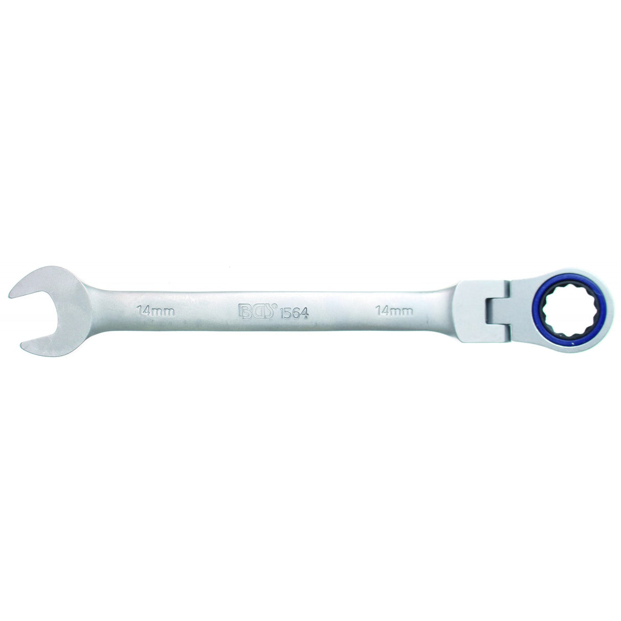 FLEX HEAD RATCHET WRENCH 72 TEETH CR-V 14 MM (1564)