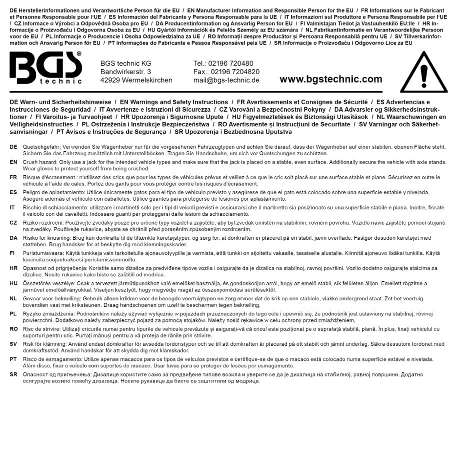 HYDRAULIC BOTTLE JACK | 2 T (84531)