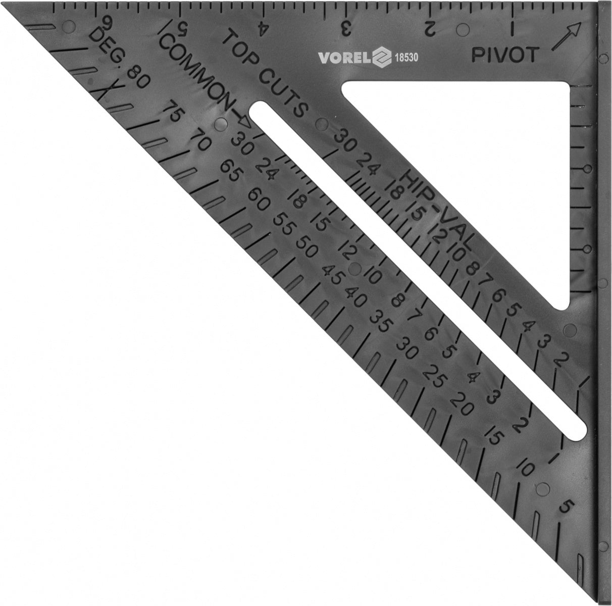 TRIANGLE RULER 180MM (18530)