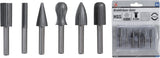 TAPER MILLING CUTTER SET | 6 PCS. (1604)