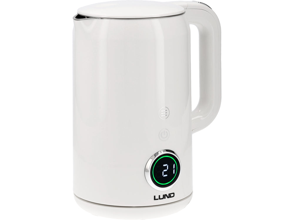 EL. KETTLE 1,7L, TEMP. CONTROL, WHITE (68223)