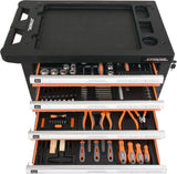 6 DRAWERS ROLLER CABINET W/TOOL INSERT (58550)