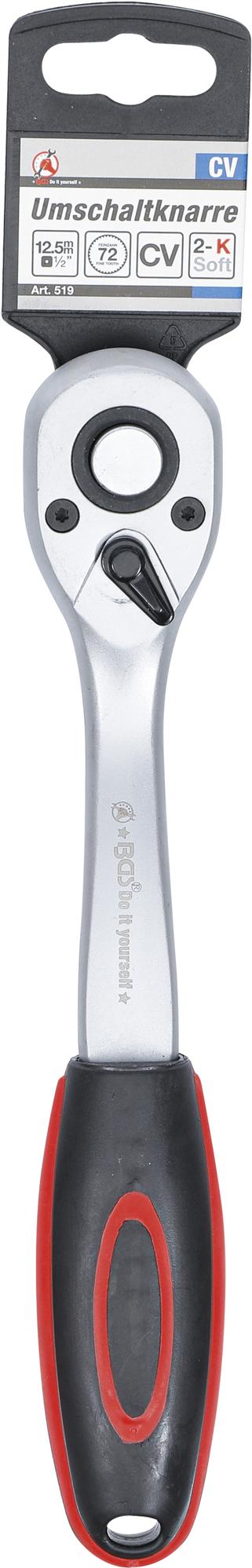 REVERSIBLE RATCHET | FINE TOOTH | 12.5 MM (1/2") (519)