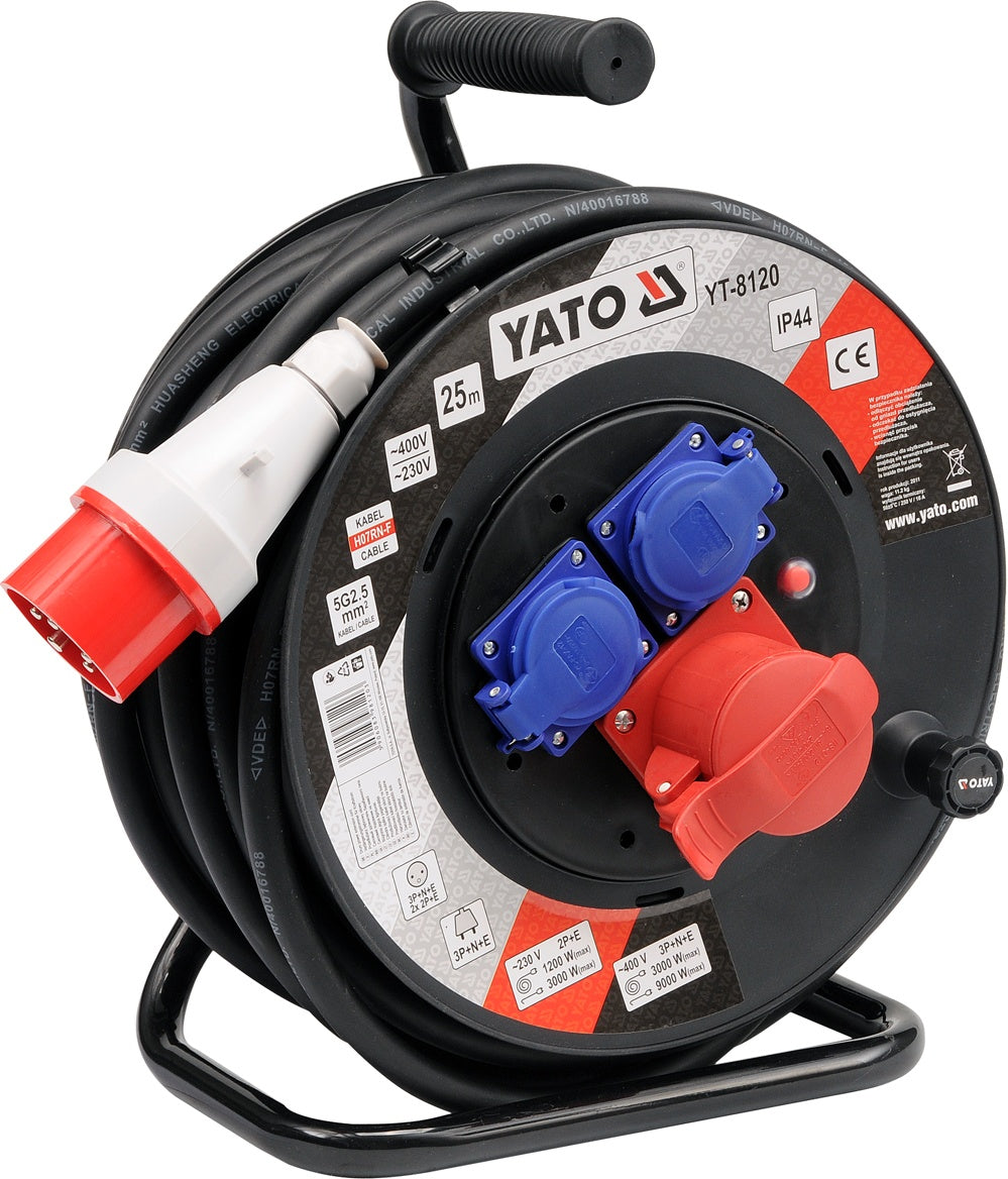 INDUSTRIAL CABLE REEL 25M (YT-8120)