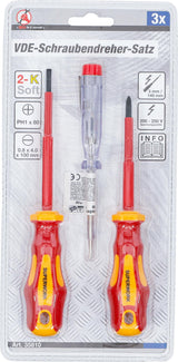 VDE SCREWDRIVER SET | 3 PCS. (35810)