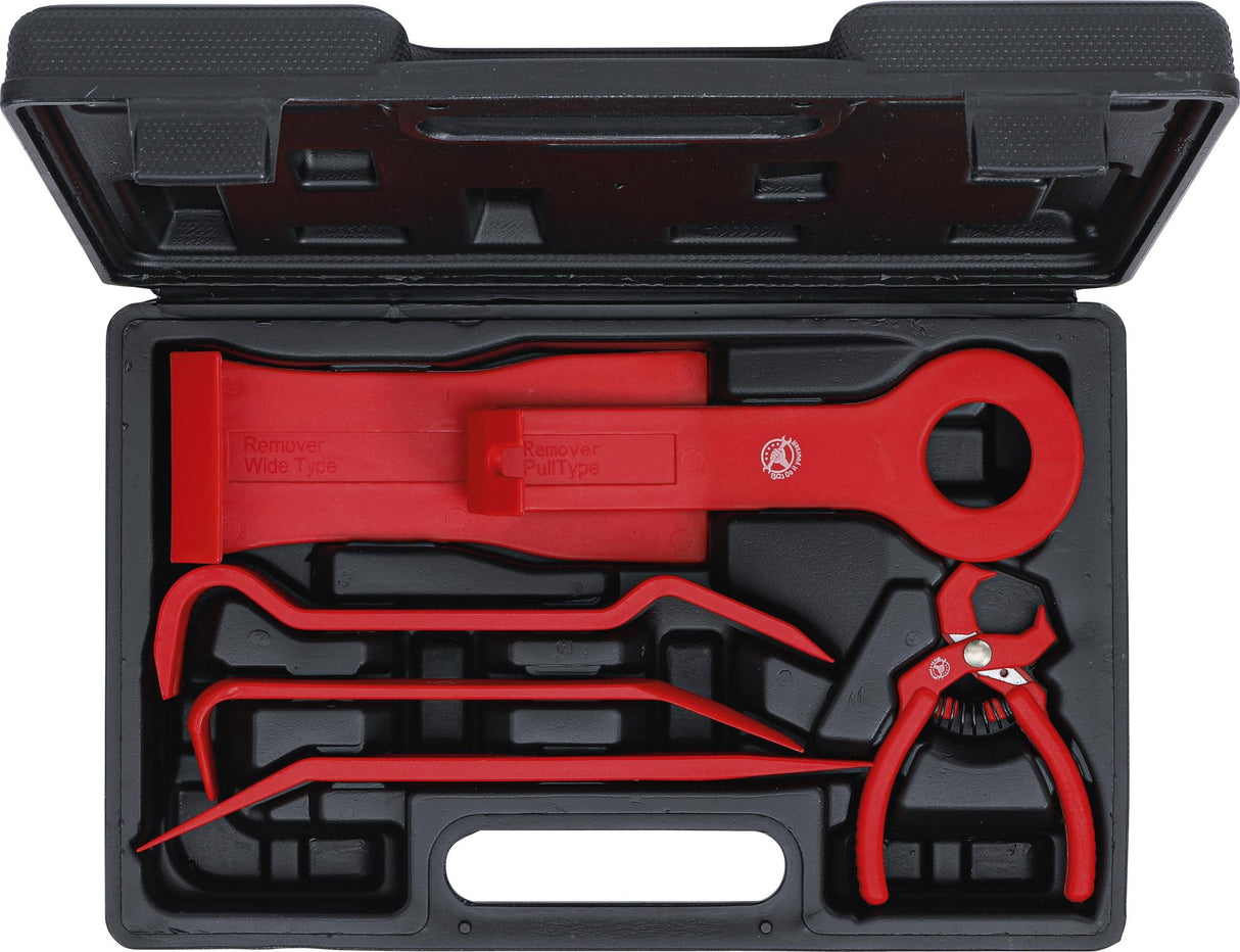TRIM STRIP SET | VARIOUS SHAPES | WITH RIVET REMOVAL PLIERS | 6 PCS. (1325)