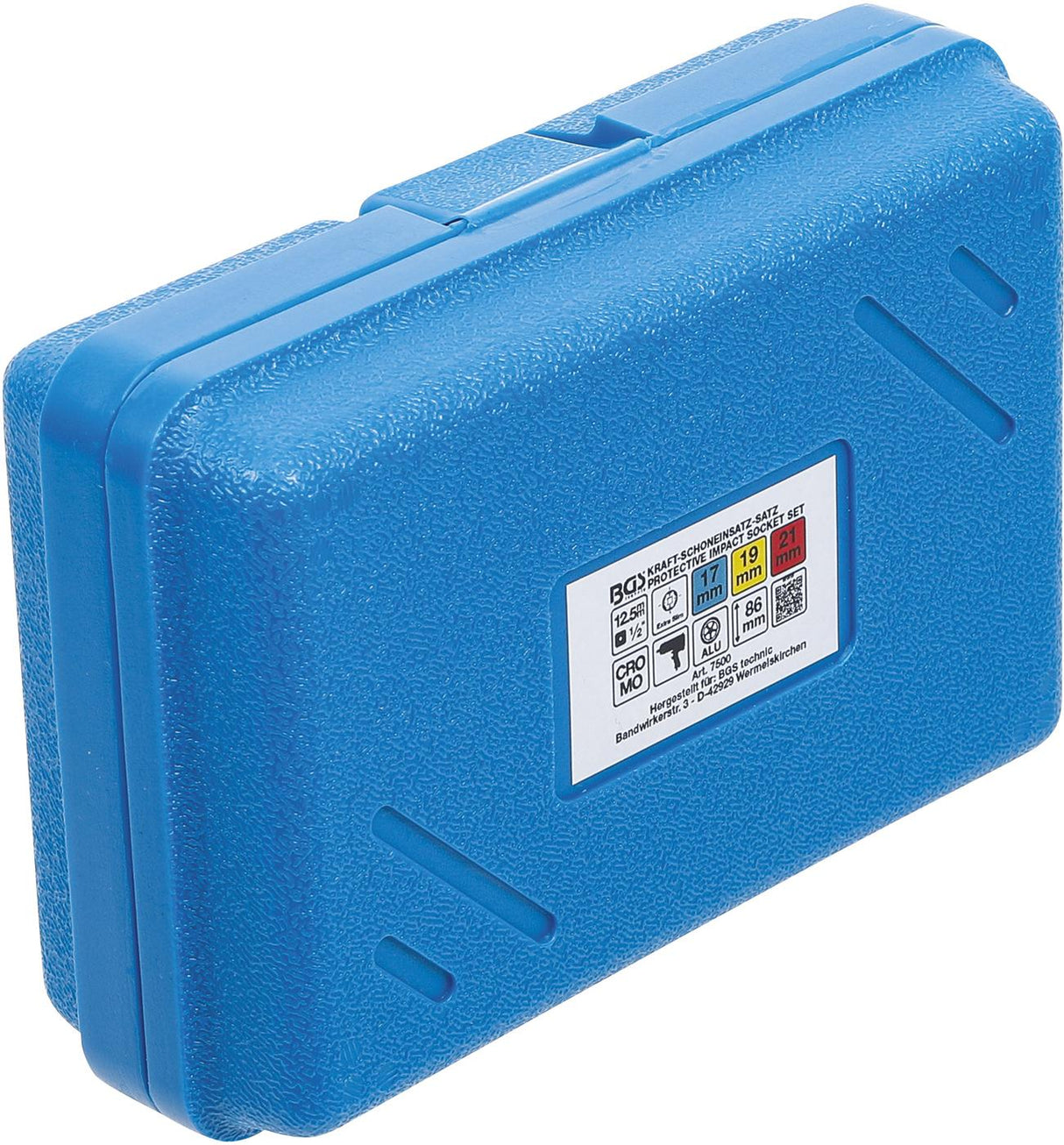 PROTECTIVE IMPACT SOCKET SET | ULTRA SLIM | 12.5 MM (1/2") DRIVE | 17 / 19 / 21 MM | 3 PCS. (7500)