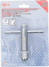 TOOL HOLDER WITH SLIDING HANDLE FOR TAPS | M5 - M12 | 110 MM (1981)