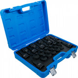 IMPACT BIT SOCKET SET | 20 MM (3/4") DRIVE | INTERNAL HEXAGON, T-STAR (FOR TORX) | 22 PCS. (6185)