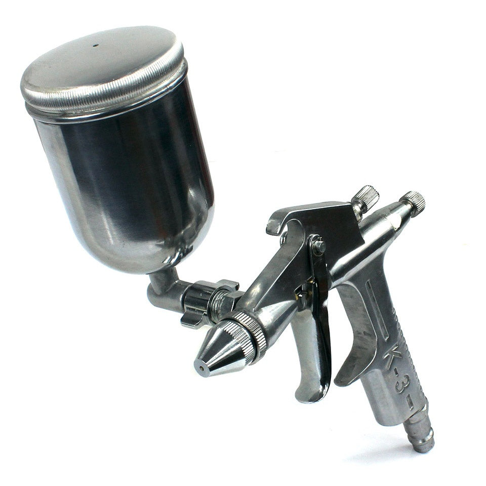 PAINT SPRAY GUN WITH SIDE CUP | 200 ML | Ø 0.5 MM (K-3F)