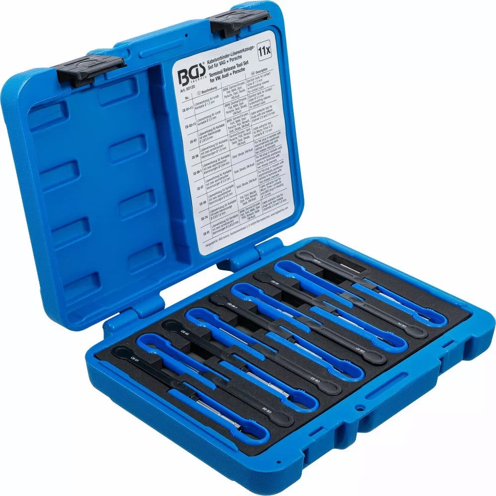 TERMINAL TOOL SET | FOR VAG, PORSCHE | 11 PCS. (60120)