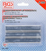 REPLACEMENT JAWS FOR HONING TOOL BGS 1157 | JAWS 100 MM | K 280 | 3 PCS. (1257)