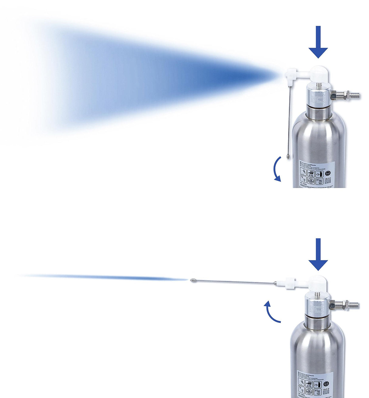 AIR SPRAY BOTTLE | STAINLESS STEEL | 650 ML (72050)