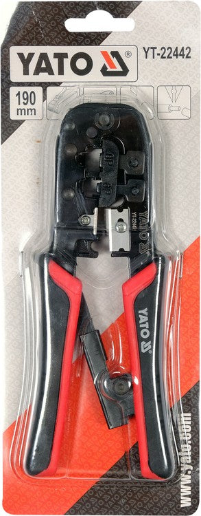 TELEPHONE PLUG CRIMPING TOOL RJ45/11 (YT-22442)