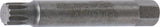 BIT | LENGTH 75 MM | 10 MM (3/8") DRIVE | SPLINE (FOR XZN) M10 (4246-M10)