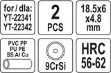 SPARE CUTTING WHEELS FOR YT-22341-22342 (YT-22343)