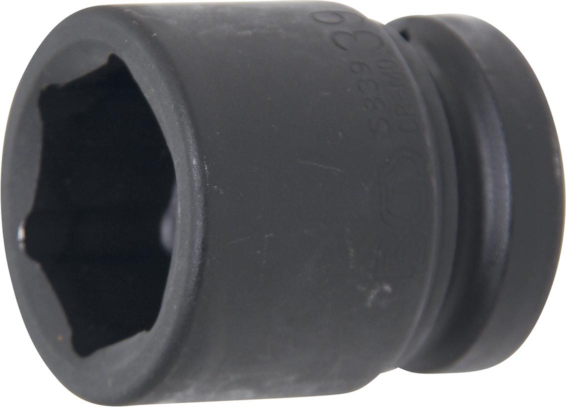 IMPACT SOCKET, HEXAGON | 25 MM (1") DRIVE | 39 MM (5839)
