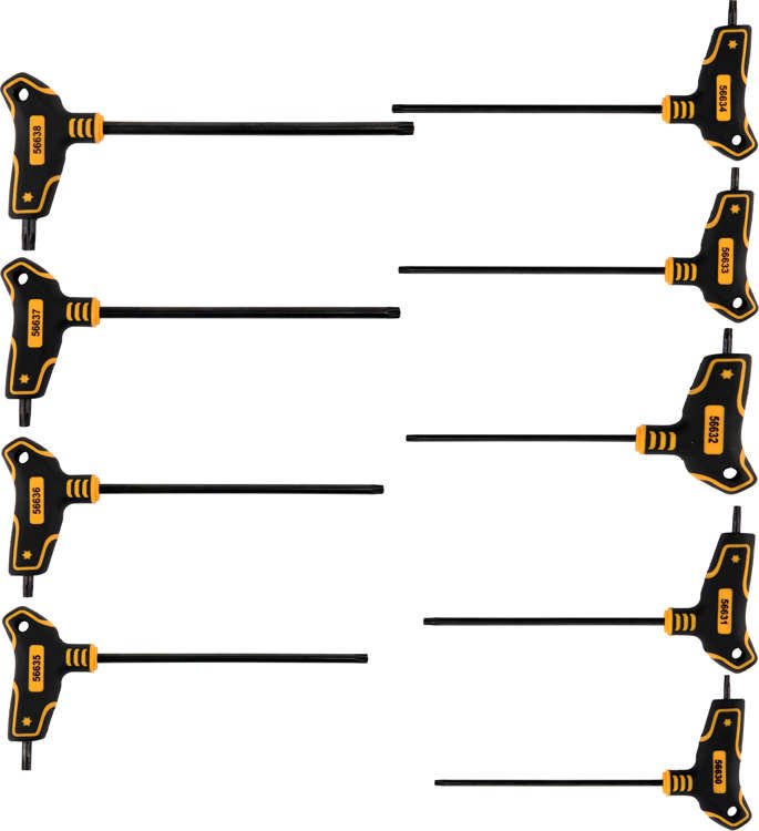 T-HANDLE TORX KEY SET 9PCS (56639)