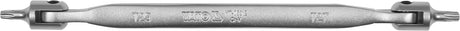 TORX DOUBLE HEAD FLEXIBLE WRENCH T25XT27 (YT-05312)