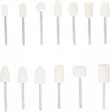 POLISHING HEADS ASSORTMENT | 13 PCS. (74532)