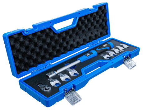 TORQUE WRENCH SET | DYNAMOMETER | FOR 9 X 12 MM INSERTS | 10 - 50 NM | 10 PCS (7532)