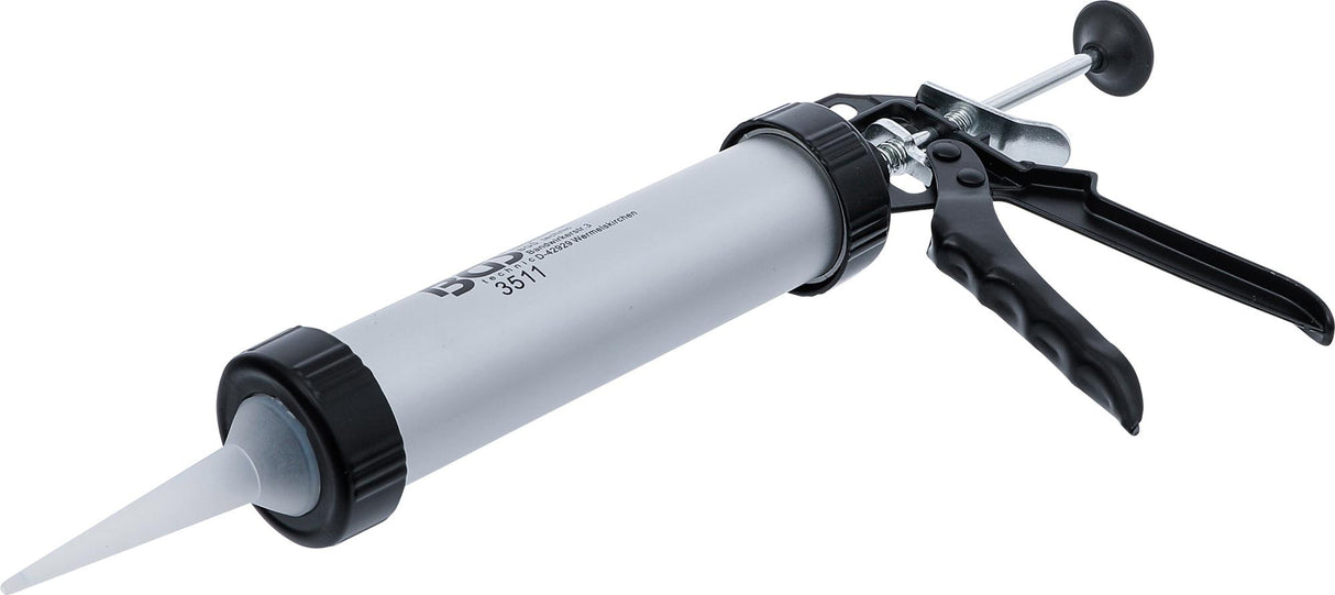 ALUMINIUM CAULKING GUN, FOR CARTRIDGES | 220 MM (3511)