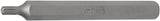 BIT | LENGTH 100 MM | 10 MM (3/8") DRIVE | SPLINE (FOR RIBE) M5 (4770)
