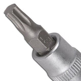 BIT PRESSED INTO 1/4" SOCKET T20 WITHOUT HOLE (VG-14BT20)