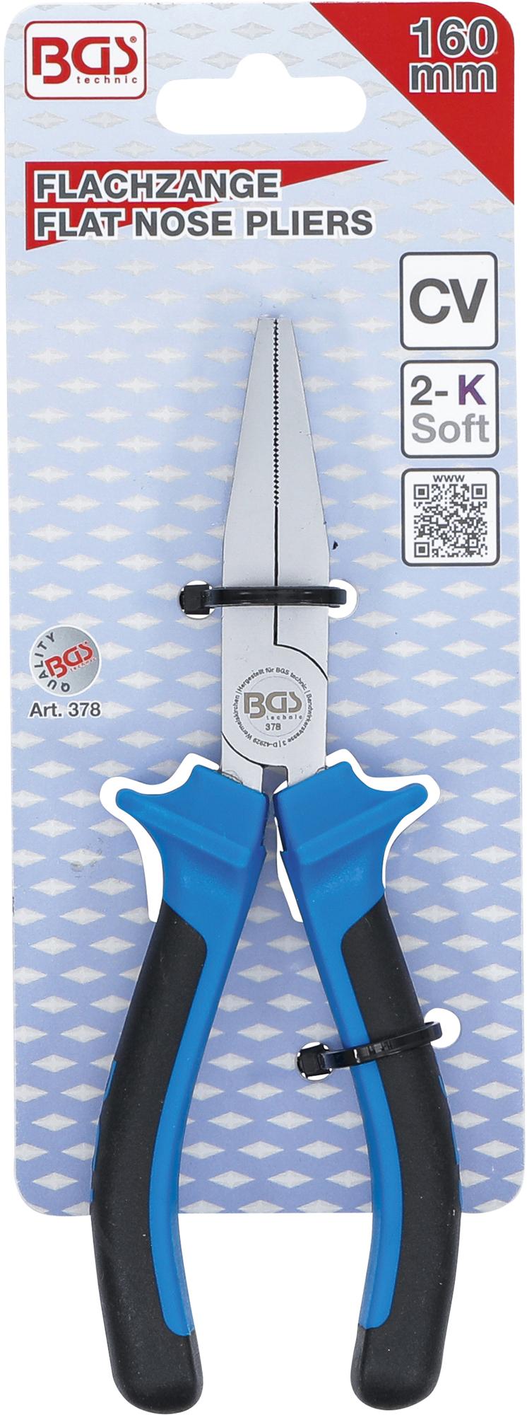 FLAT NOSE PLIERS | 160 MM (378)