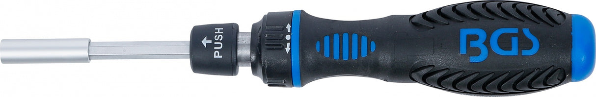 RATCHET SPINNER HANDLE FOR BITS, REVERSIBLE | 6.3 MM (1/4") DRIVE (9150)
