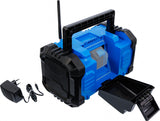 CORDLESS DAB RADIO | HYBRID | 18 V AND 230 V | WITHOUT RECHARGEABLE BATTERY (7387)