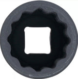 IMPACT SOCKET, 12-POINT, DEEP | 12.5 MM (1/2") DRIVE | 27 MM (5336)