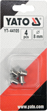 DOWELLING CENTRE POINTS 8 MM/ 4PCS (YT-44105)