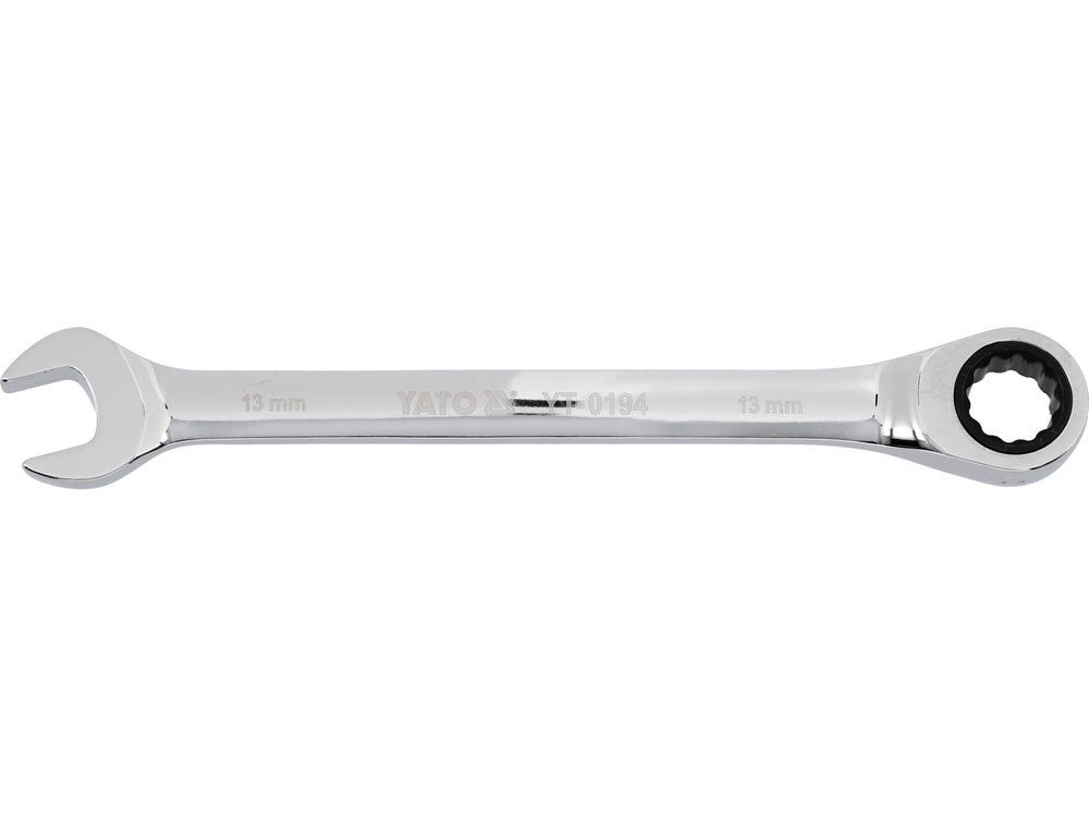 COMBINATION RATCHET WRENCH, 13MM (YT-0194)