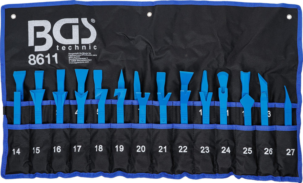 TRIM STRIP WEDGE / SCRAPER SET | 27 PCS. (8611)