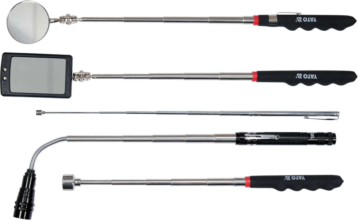 5PCS MAGNETIC TELESCOPING PICK-UP TOOL (YT-06622)