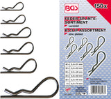 SNAP RING ASSORTMENT | Ø 2.4 - 4.0 MM | 150 PCS. (8043)