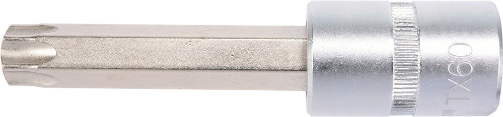 SOCKET BIT TORX 1/2" T60 L100MM (YT-04328)